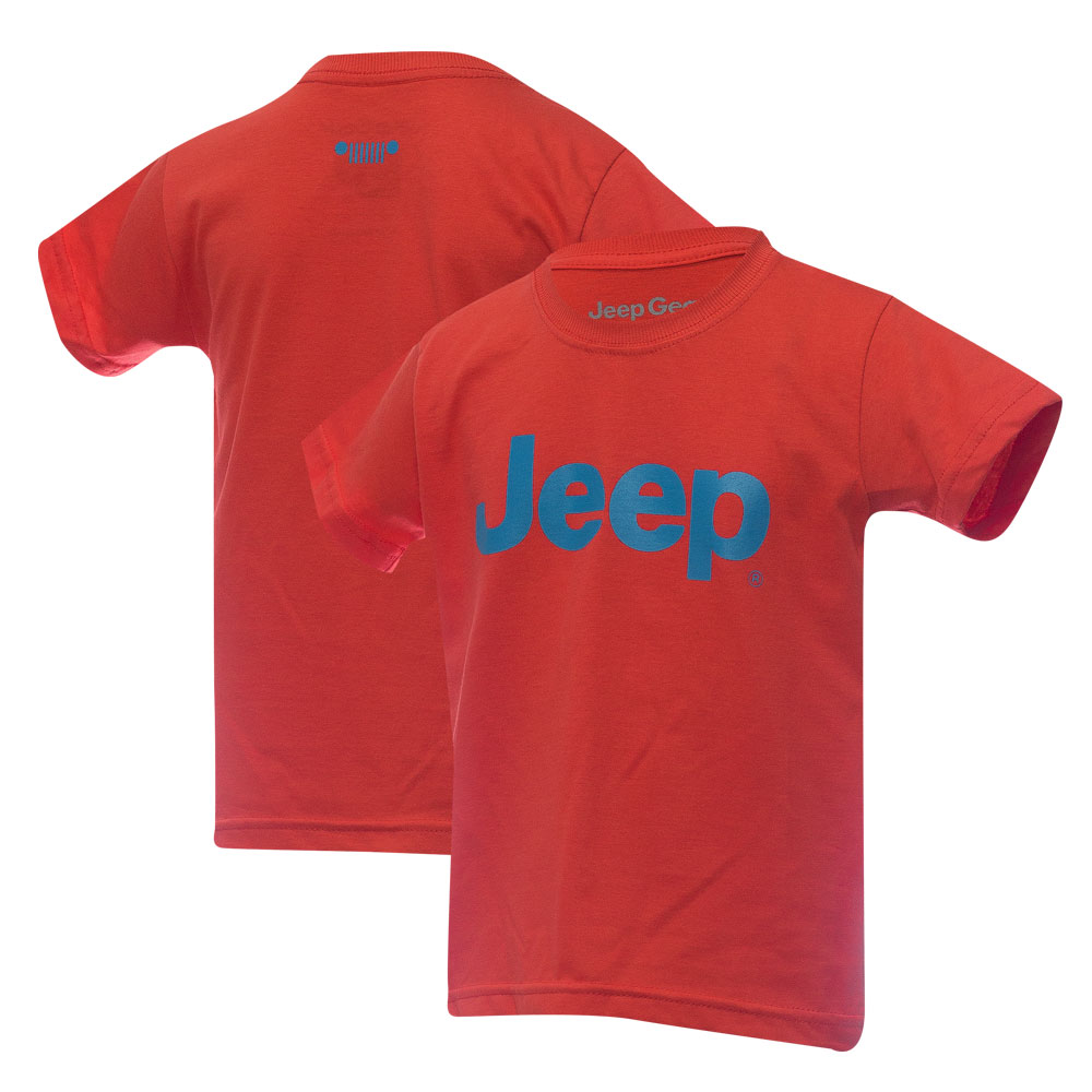Camiseta Inf. Jeep Grade - Abóbora