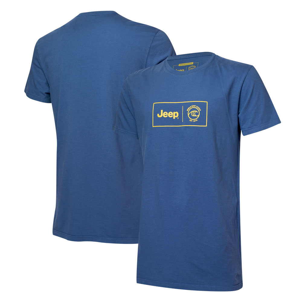 Camiseta Masc. JEEP I WSL Box Collab  - Azul Marinho