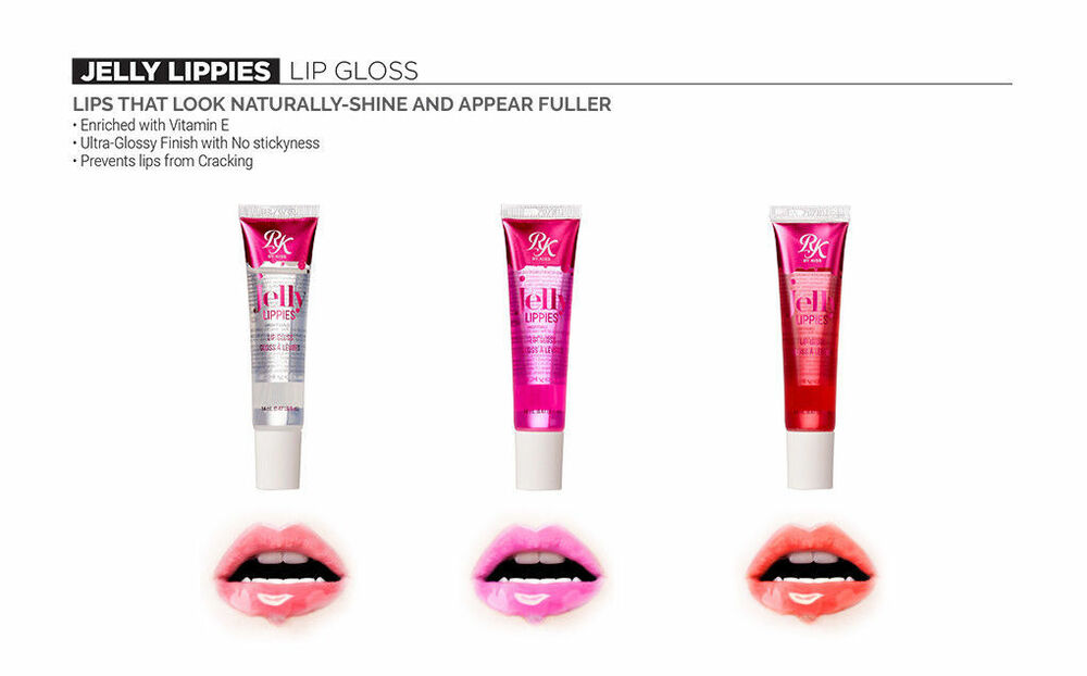 Ruby Kisses JELLY LIPPIES GLOSS LABIAL Clear