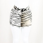 ANIMALE - JEANS OFF WHITE ANIMAL PRINT