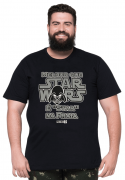 Camiseta Star Wars XXPlusSize 100% Algodão