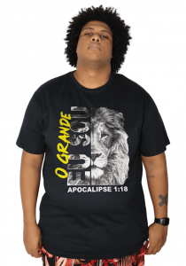 Camiseta Plus Size Cristão Gospel Evangélica 100% Algodão