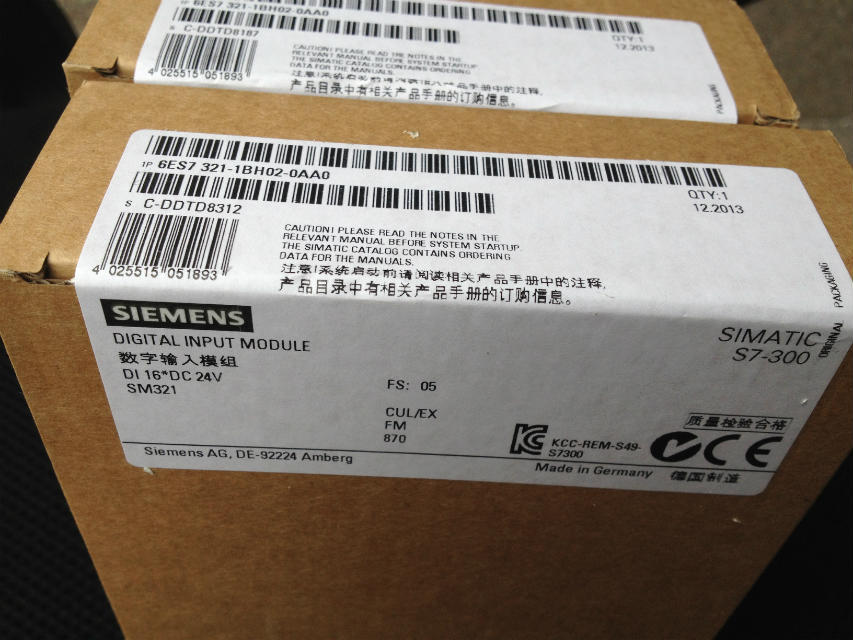 Siemens 6ES7321-1BH02-0AA0 Entrada digital, 16-P S7-300 SM321