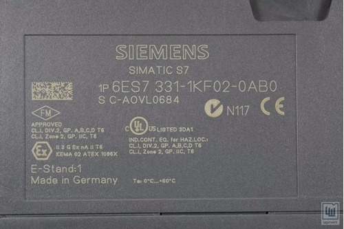 Siemens 6es7331-1kf02-0ab0 S7-300 Sm331 Entrada Analogica c/nf