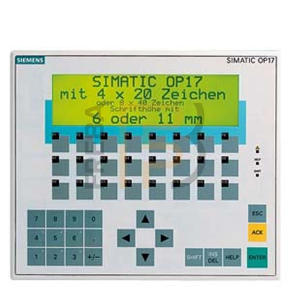 Siemens ihm 6AV3617-1JC00-0AX1 SIMATIC OP17/PP  Mono