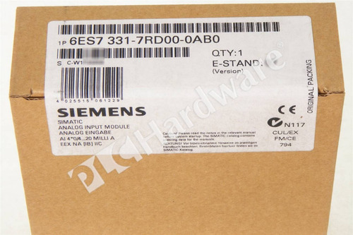 Siemens Simatic S7-300 6es7331-7rd00-0ab0 Sm331