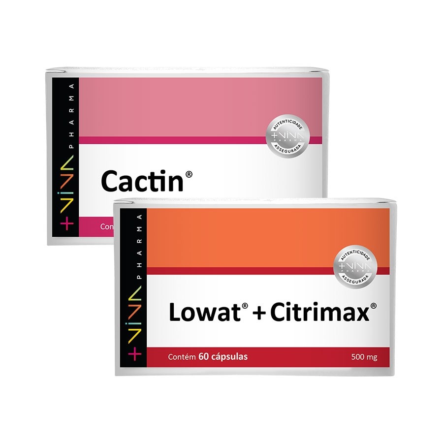 COMBO | Cactin® 500mg + Lowat® + Citrimax® 500mg