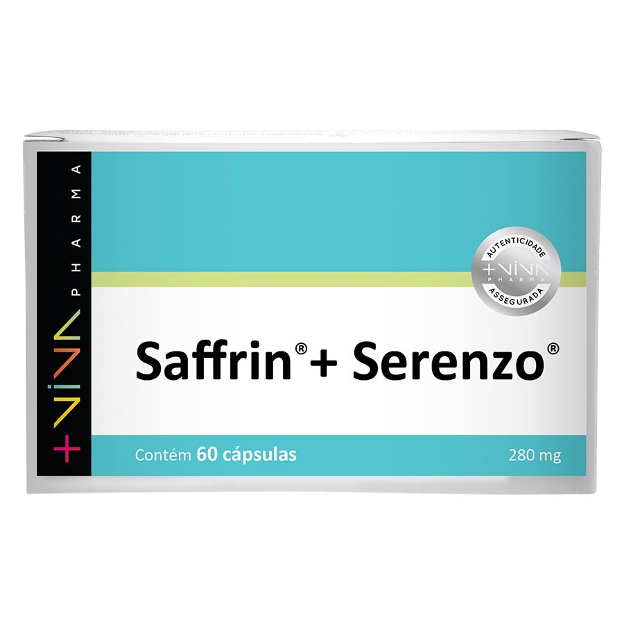Saffrin® + Serenzo® 280mg 60 Cápsulas