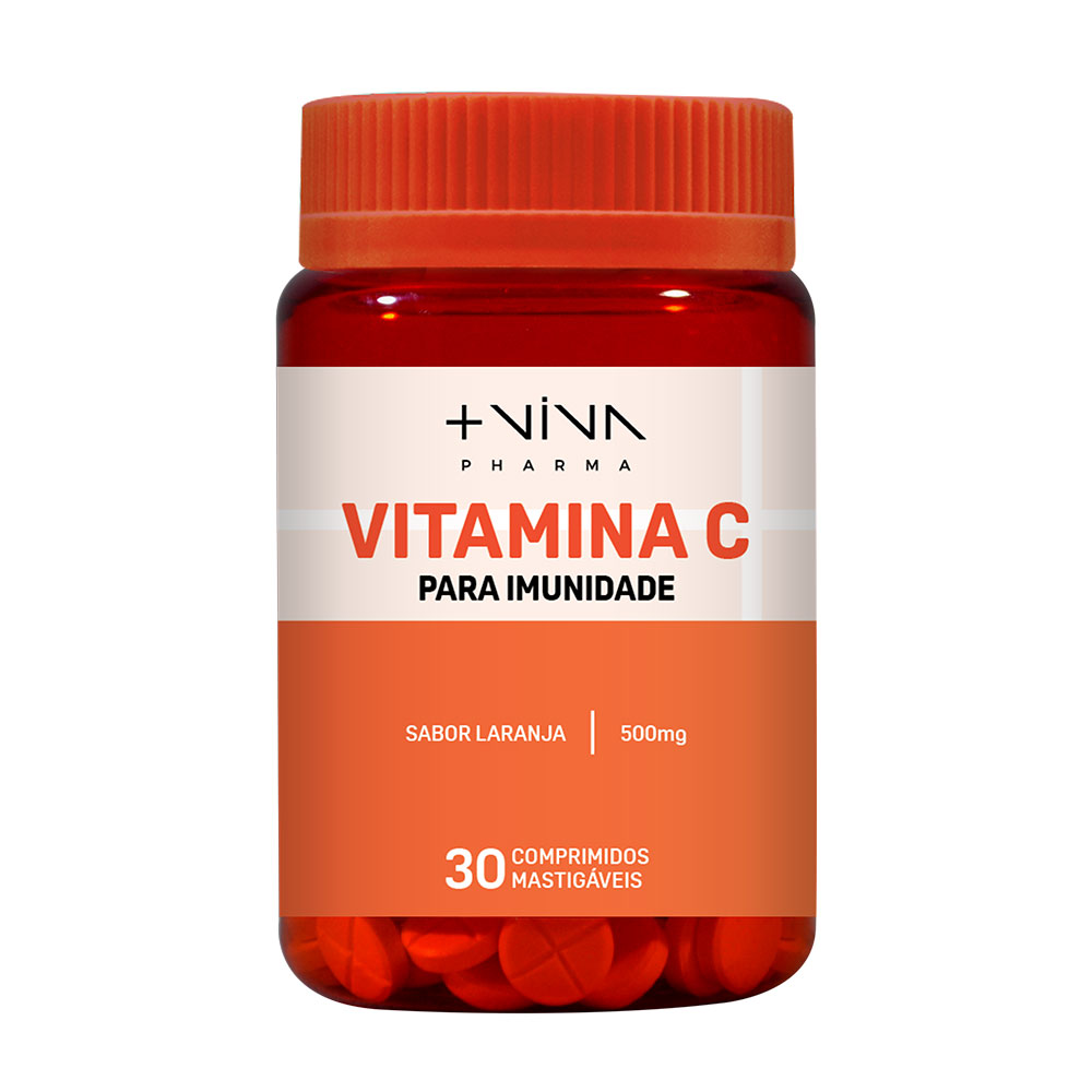 Vitamina C - 30 Comprimidos Mastigáveis