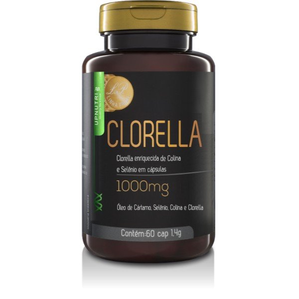 Clorella 60 Cápsulas De 1000mg - Upnutri