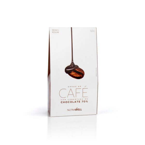 Drageado De Café + Chocolate 70% - 50gr Nutrawell