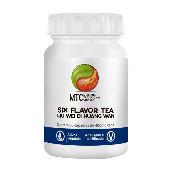 Six Flavor Tea (liu Wei Di Huang Wan) 60 Cápsulas - Vitafor