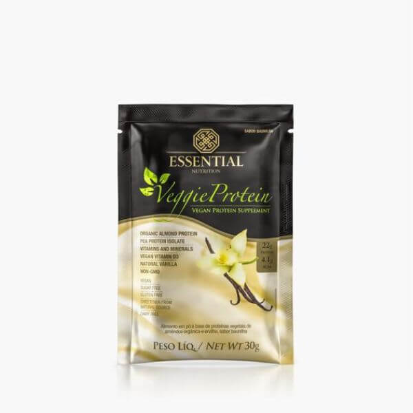 Veggie Protein Vanilla 30gr Sachê - Essential Nutrition