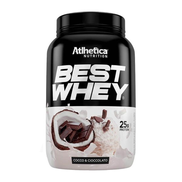 Whey Protein Concentrado Coco com Chocolate 900gr - Best Whey Athletica Nutrition