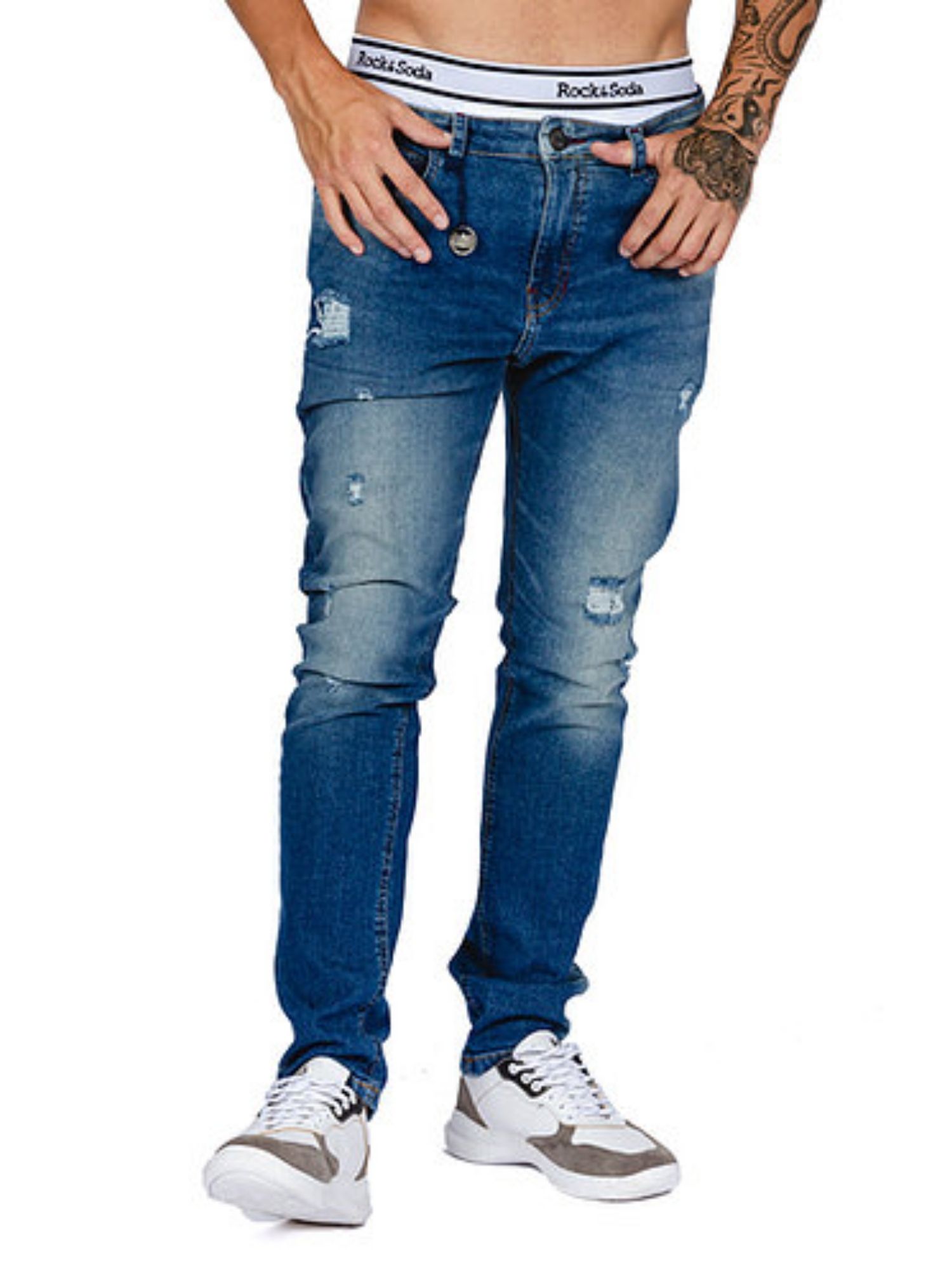 Calça Masculina Jeans Rock Soda  37998