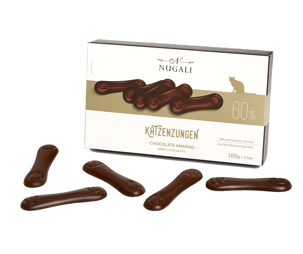 Katzenzungen Chocolate Amargo 60% - 100gr