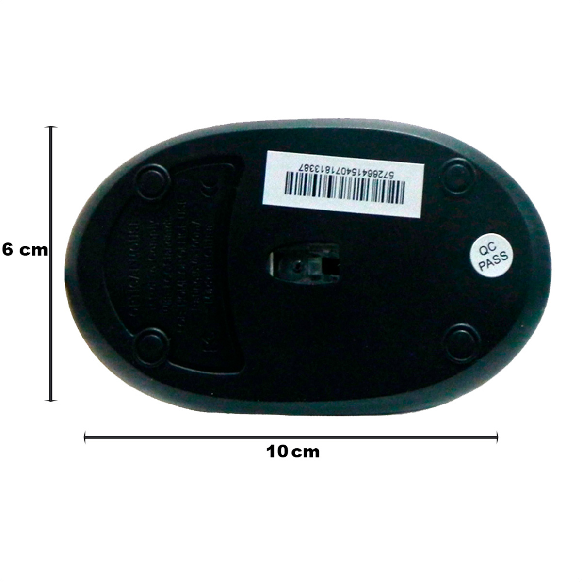 Mouse Optico Mymax Usb Scrool 800 DPI Preto