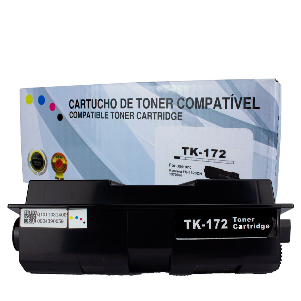 Toner TK172 Compatível Preto FS-1320 FS-1320DN FS-1370 1,2 mil páginas
