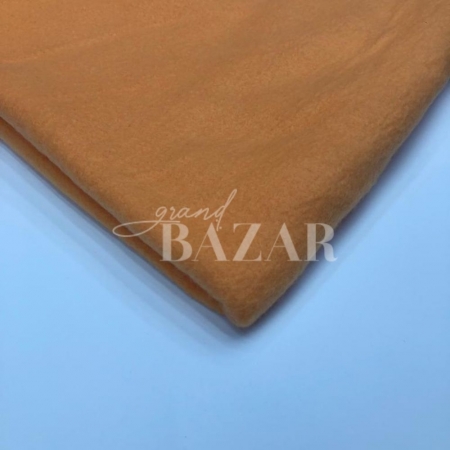 Tecido Two Side Fleece Laranja Pastel 240 g/m²