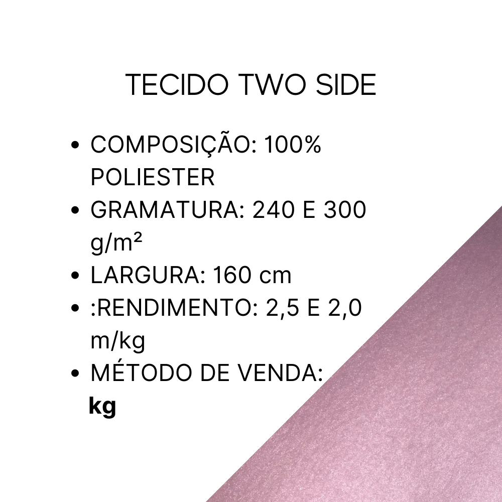 Tecido Two Side Fleece Marinho 240 g/m²