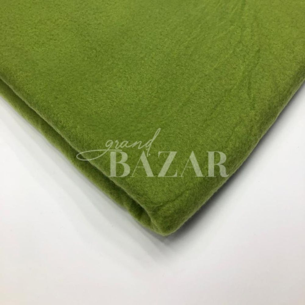Tecido two side fleece Verde Louro 240 g/m²