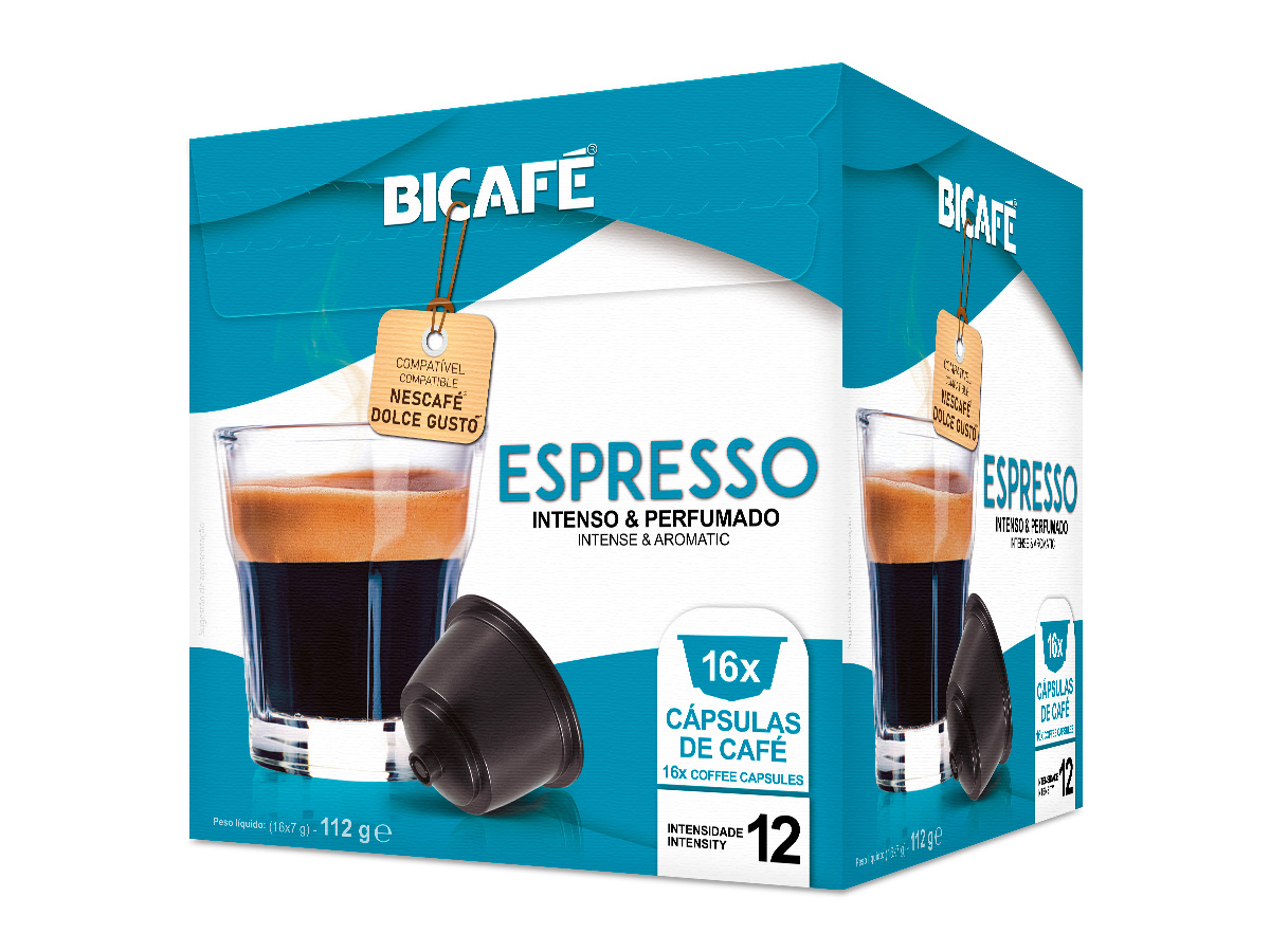 Cápsula De Café Bicafé Espresso P/ Máquinas Dolce Gusto*