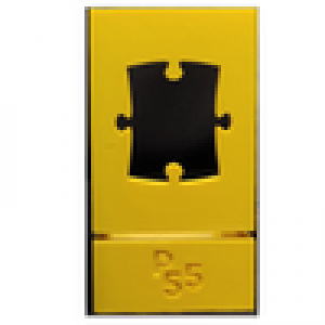 Base para tampa de caixa de quebra-cabeça Amarela - Foto 0