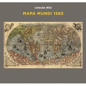 Quebra Cabeça em madeira Mapa Mundi 1565: Coleção 2022 - Foto 5