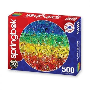 Quebra-cabeça importado Springbok - Illuminated Marbles - 500 peças - Foto 0