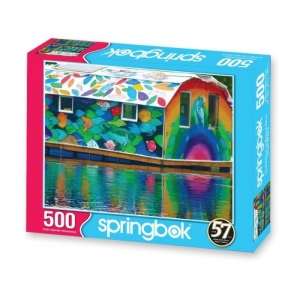 Quebra-cabeça importado Springbok - The Boat House - 500 peças - Foto 0