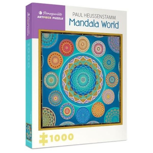 Quebra-cabeça Pomegranate - Mandala World - 1000 peças - Foto 0