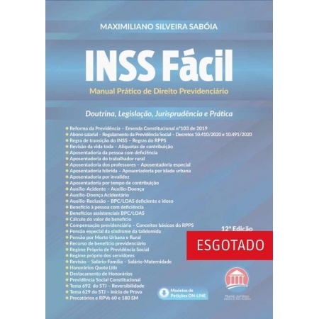INSS Fácil - Manual Prático de Direito Previdenciário