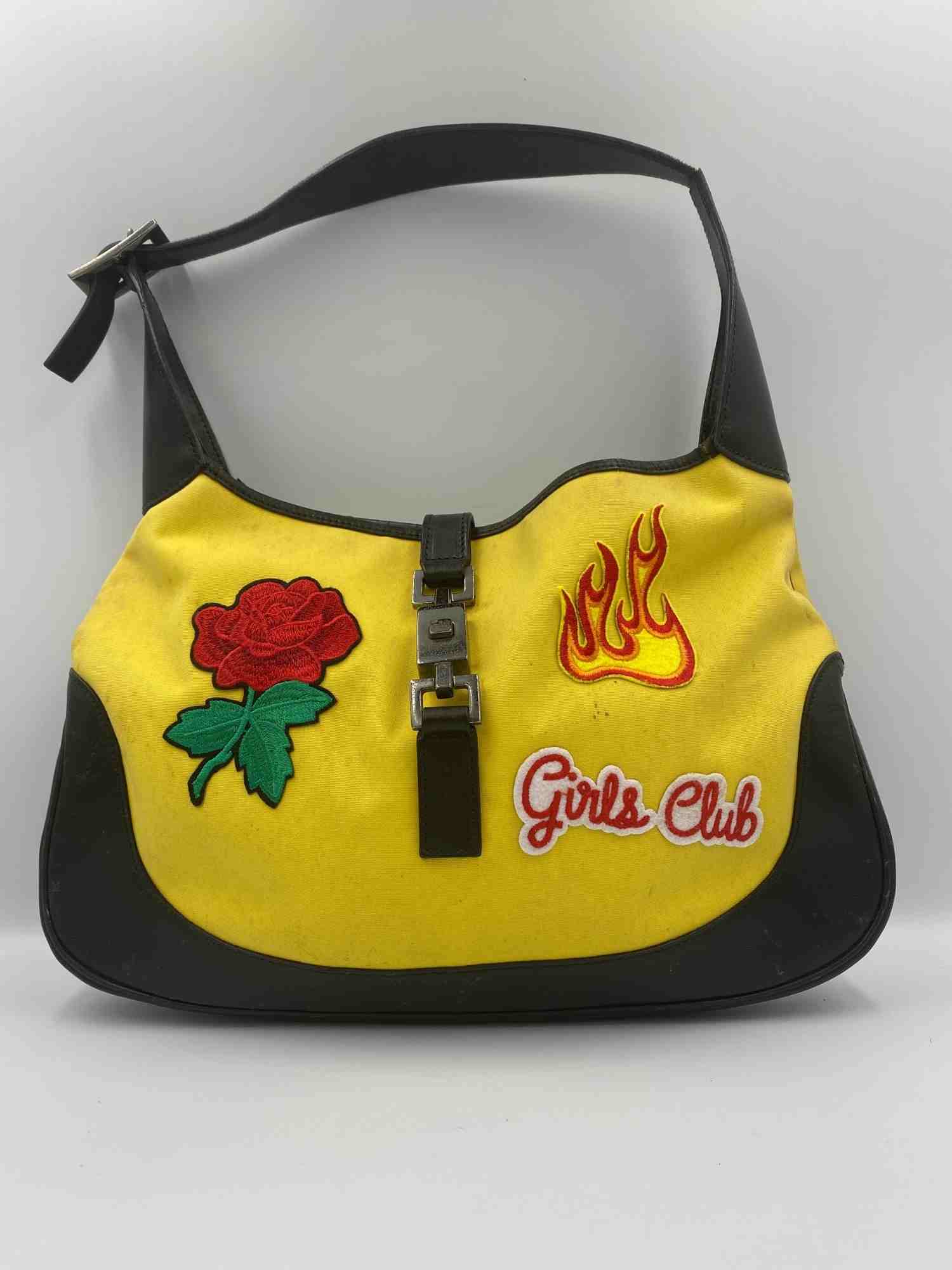 Bolsa Gucci Jackie Amarela Girls Club