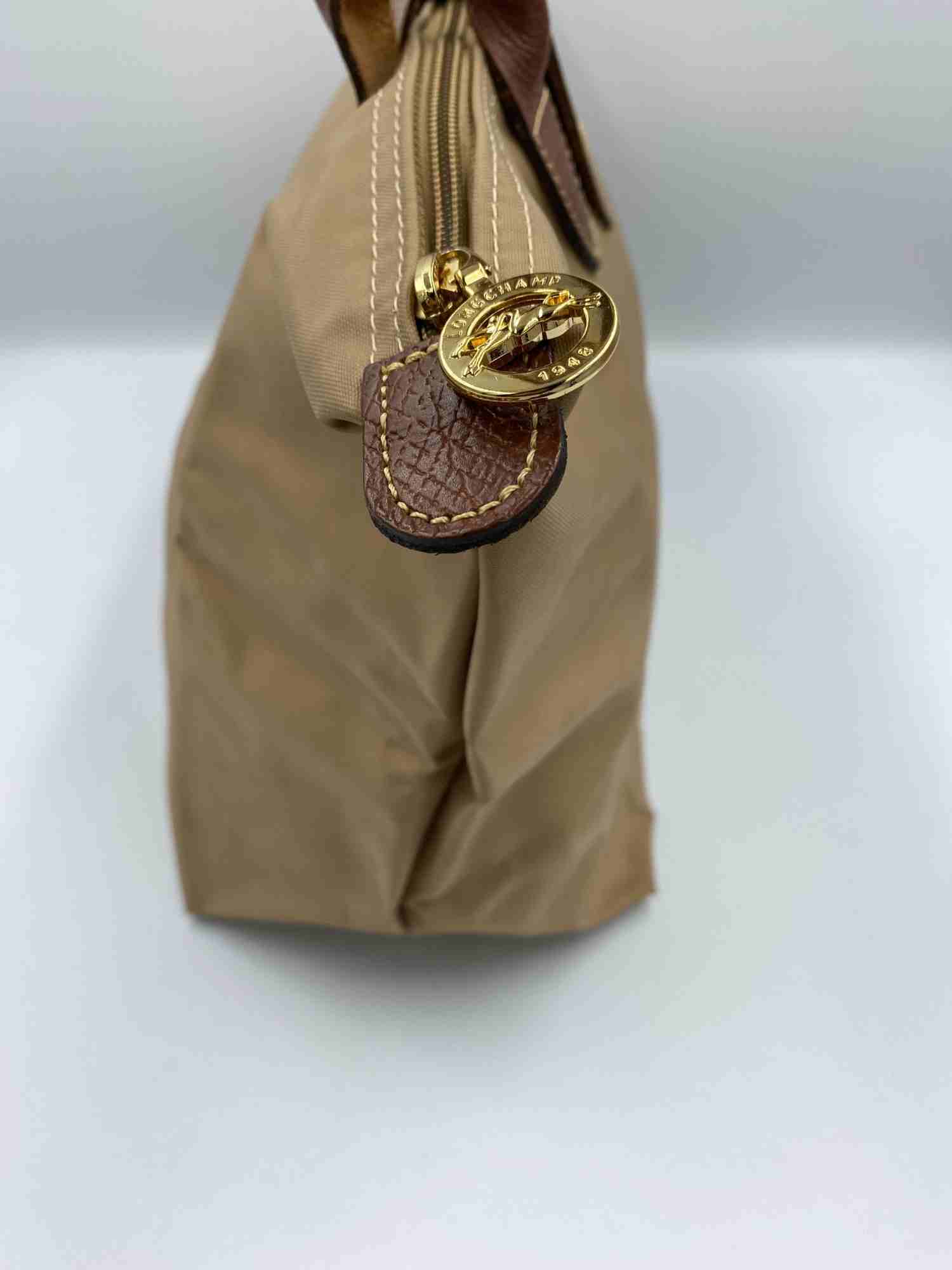Bolsa Longchamp Pequena Bege