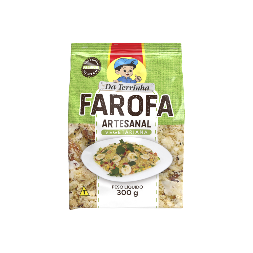 Farofa Artesanal Vegetariana - 300g