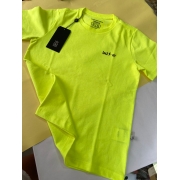 Camiseta manga curta neon Fluor Banana Danger