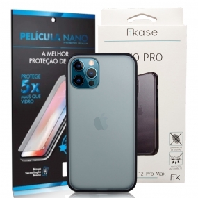 Capa Ikase Evo Pro + Película Nano Protector Premium - Iphone 12 Pro Max