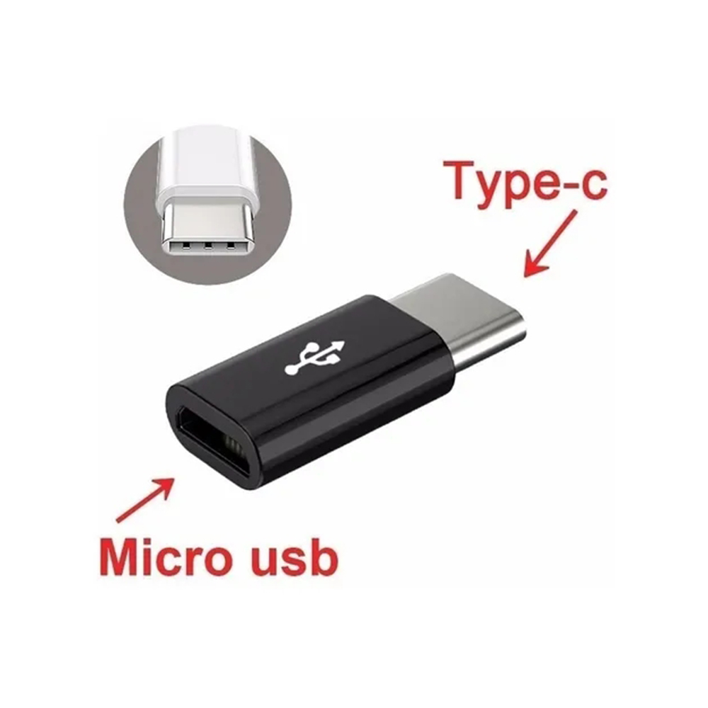 Adaptador Micro USB Fêmea X Tipo-C Macho 3.1