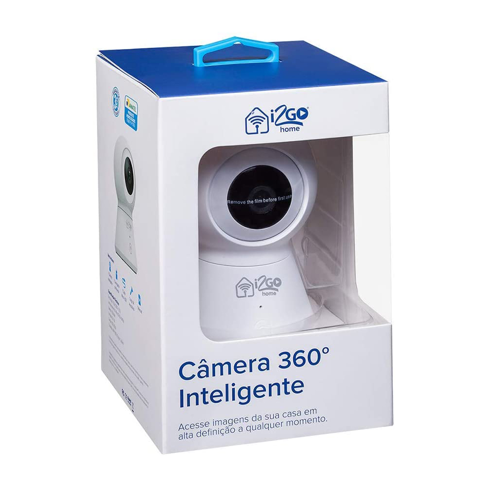 Câmera Inteligente 360º Wi-Fi  I2Go Home