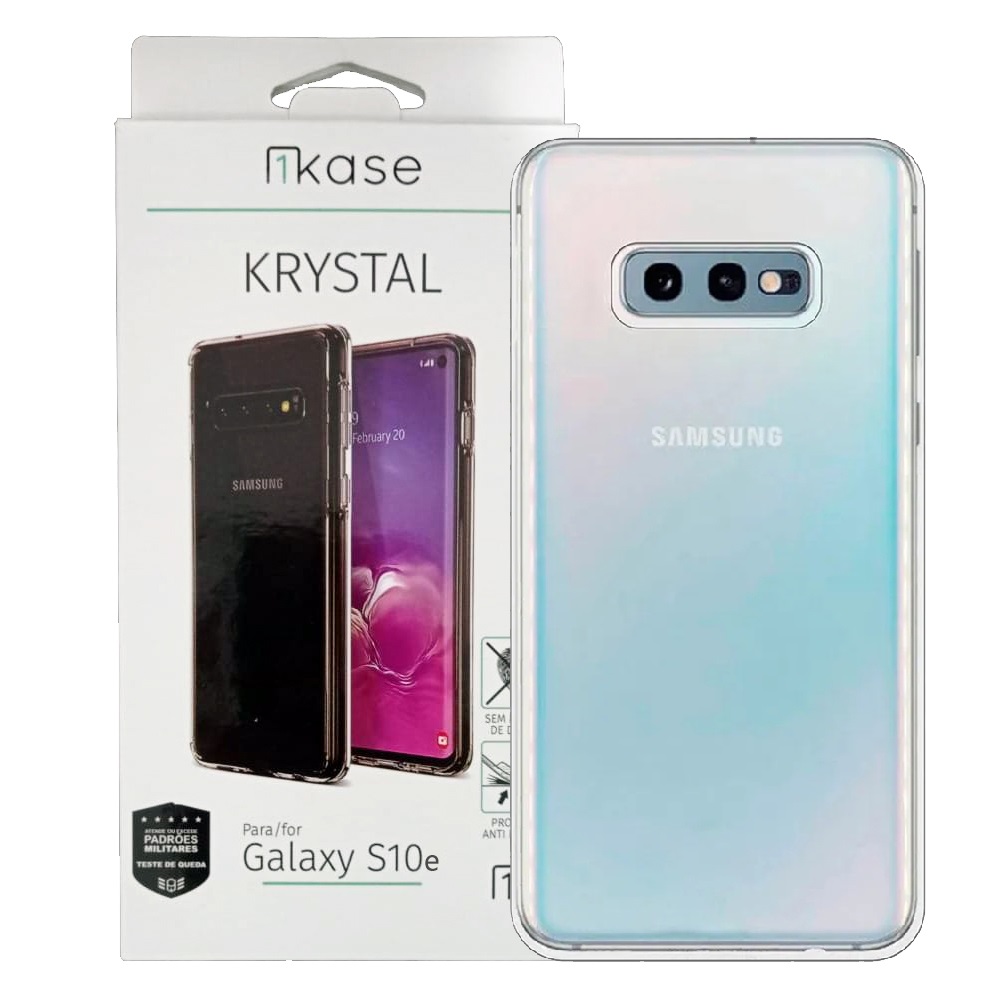 Capa Anti-Impacto Ikase Krystal Samsung S10e - TRANSP