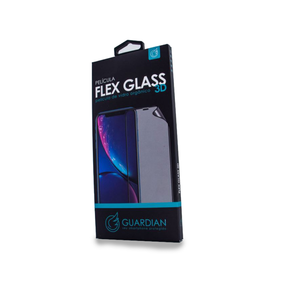 Película FlexGlass Samsung Galaxy A20, A30, A50 - PRETO