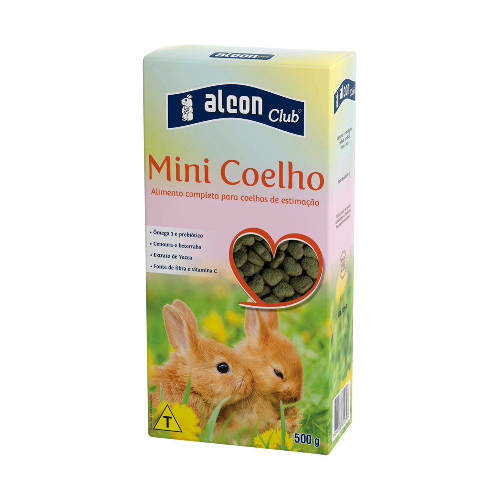 Ração Alcon Club para Mini Coelho 500g