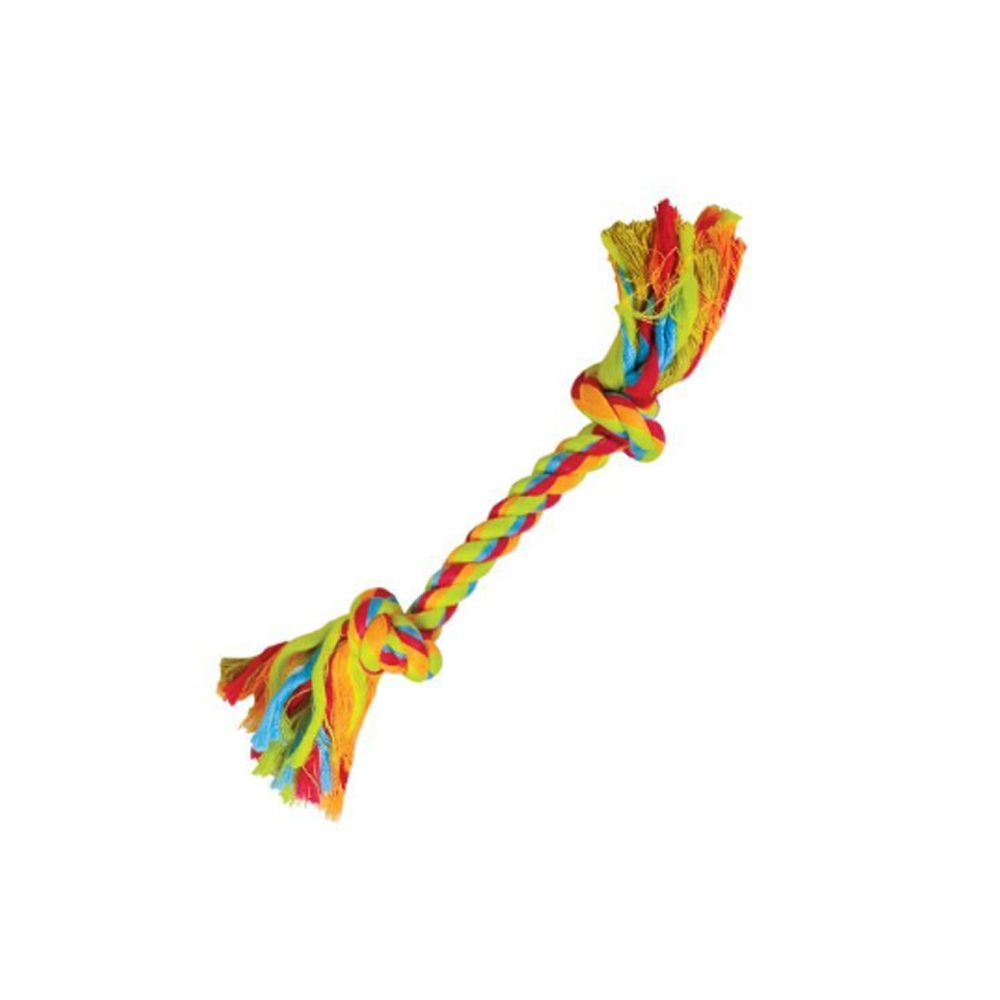 Brinquedo Mordedor Corda Dental Bone Pequena Color