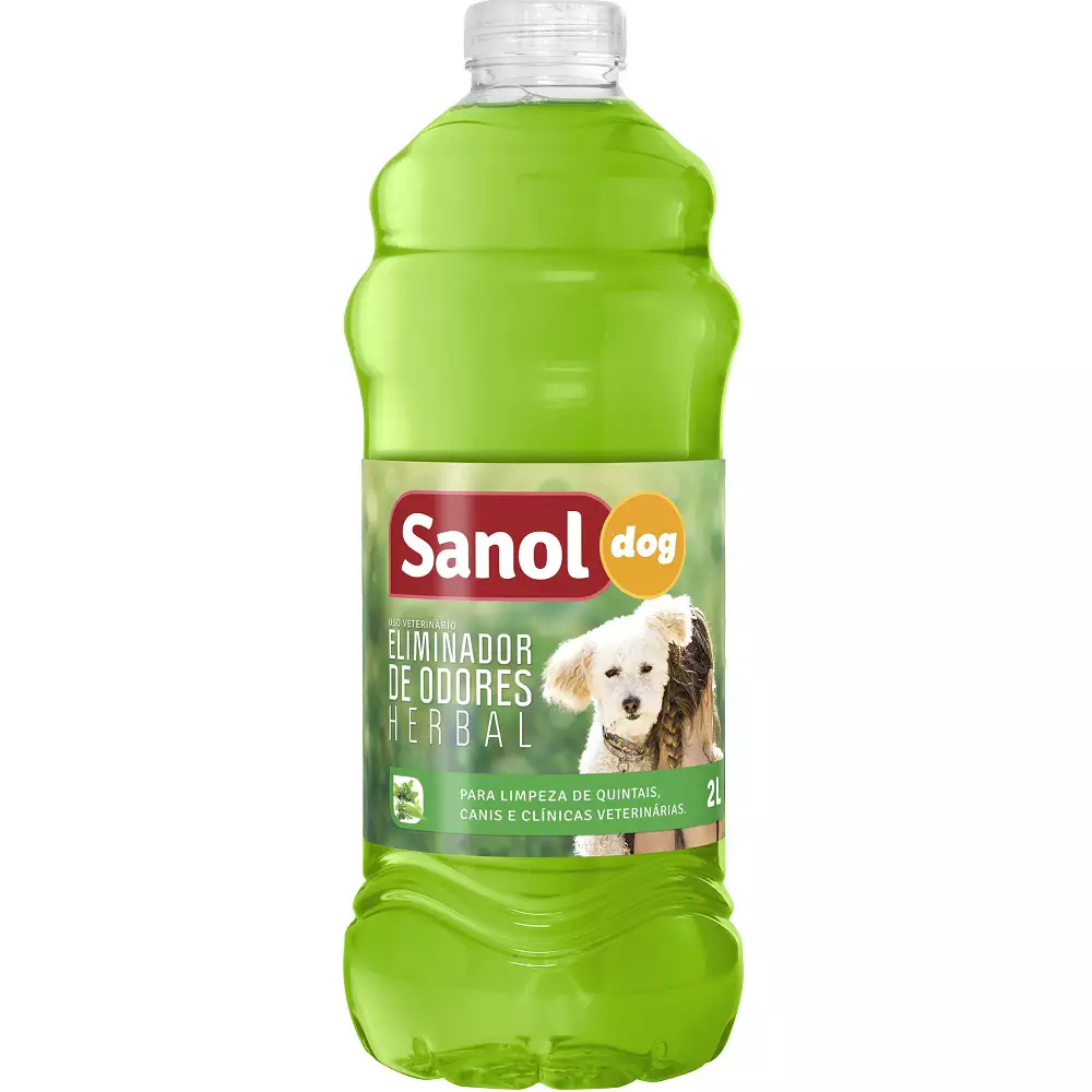 Eliminador de Odores Herbal Sanol Dog 2L