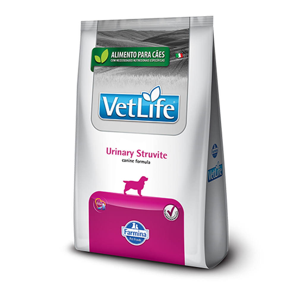 Ração Farmina Vet Life Urinary Struvite para Cães Adultos 2kg