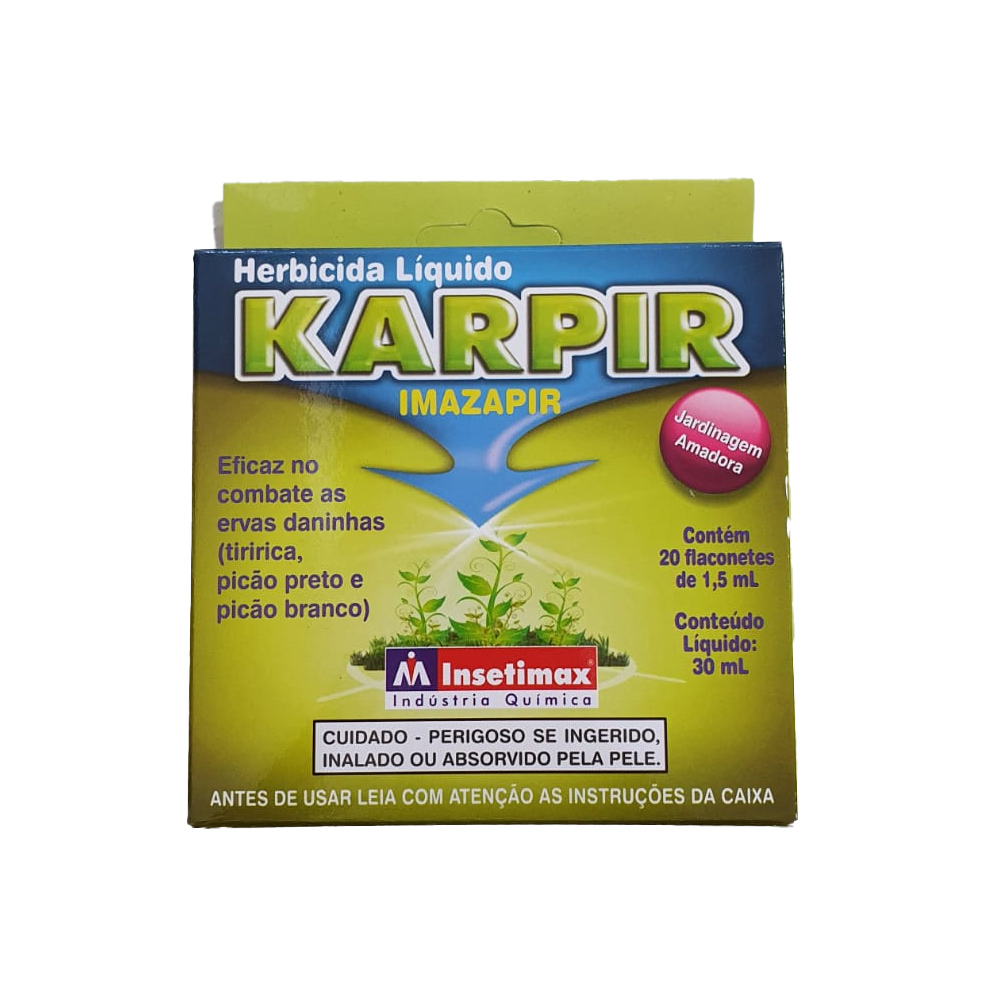 Herbicida Líquido Karpir Imazapir 30ml