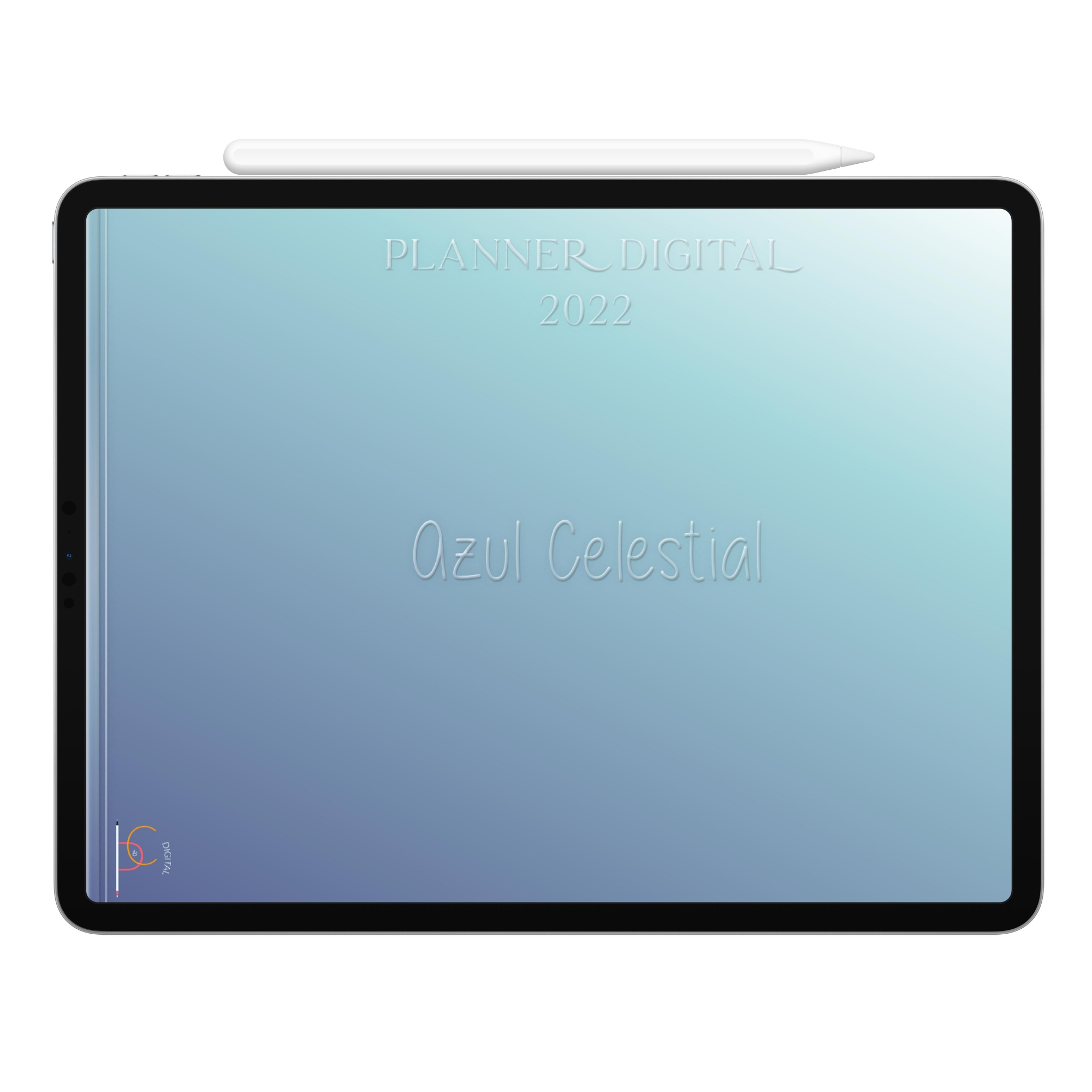 Planner Digital 2022 Azul Celestial | Planejamento da Vida, Organização, Produtividade| iPad Tablet | Download