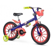 Bicicleta Infantil Aro 16 Show Da Luna - Nathor - C/cesta