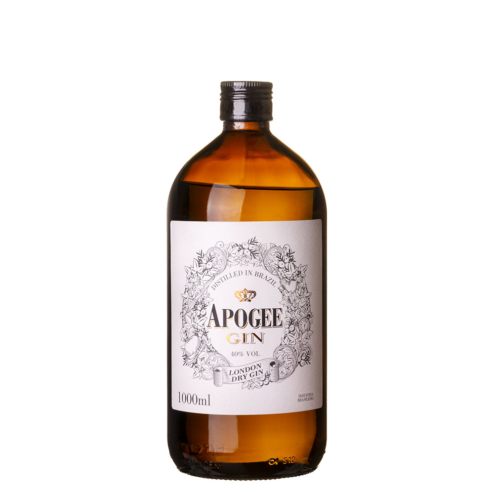 Gin London Dry Apogee Classic  40vol Piracaia 1L