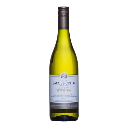 Vinho branco meio seco Chardonnay Jacob´s Creek 750ml